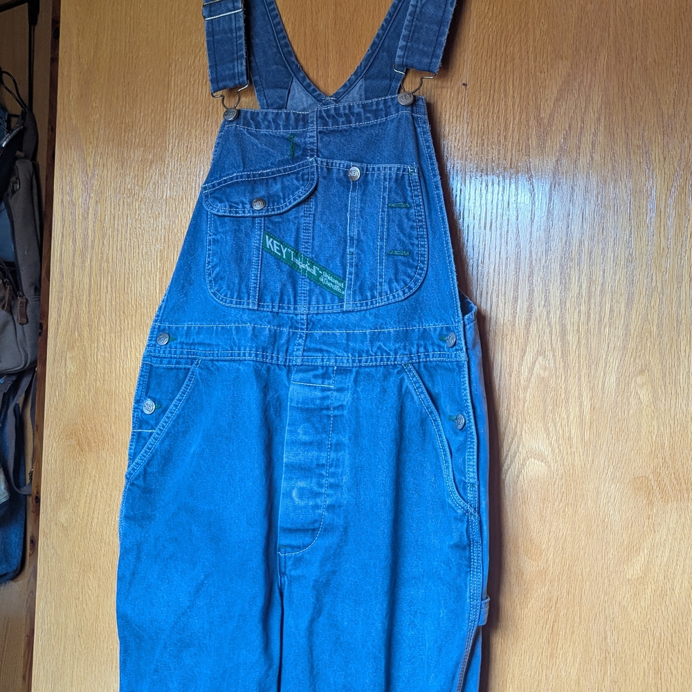 Blue Denim Overalls